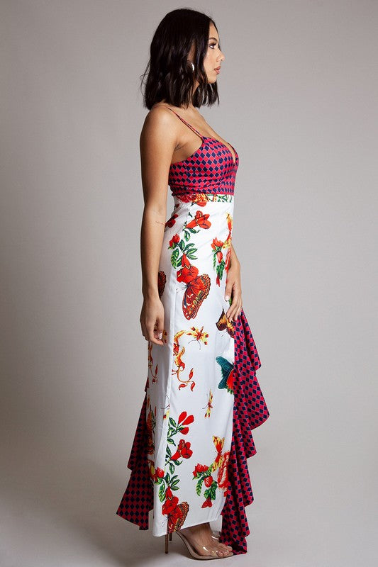 That's My Girl  Floral Maxi Dress