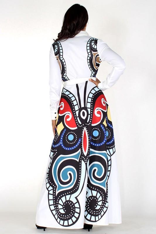 Ethnic Casual Maxi Dress 1