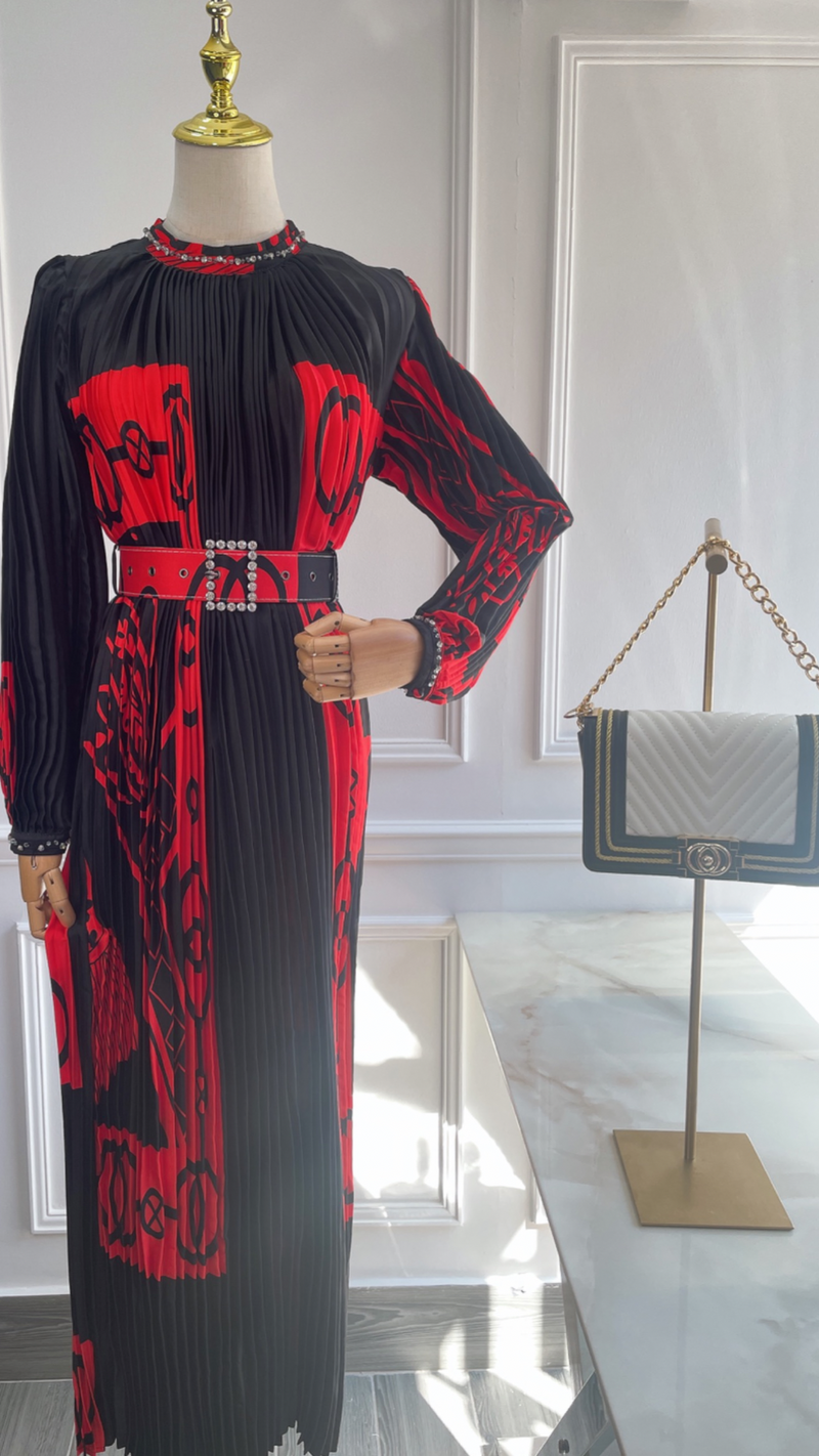 black and neon maxi dress Black-Neon Gather Maxi Dress M