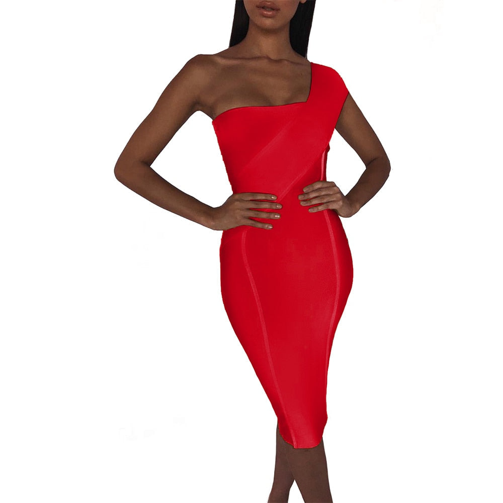 Bad For The Night Bandage Midi Dress – District Runway