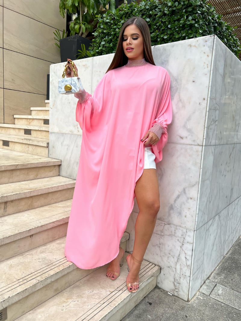 You Can Get It Satin Tunic Top