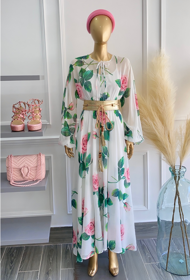 Adele Runway Summer Fashion Boho Maxi Dresses